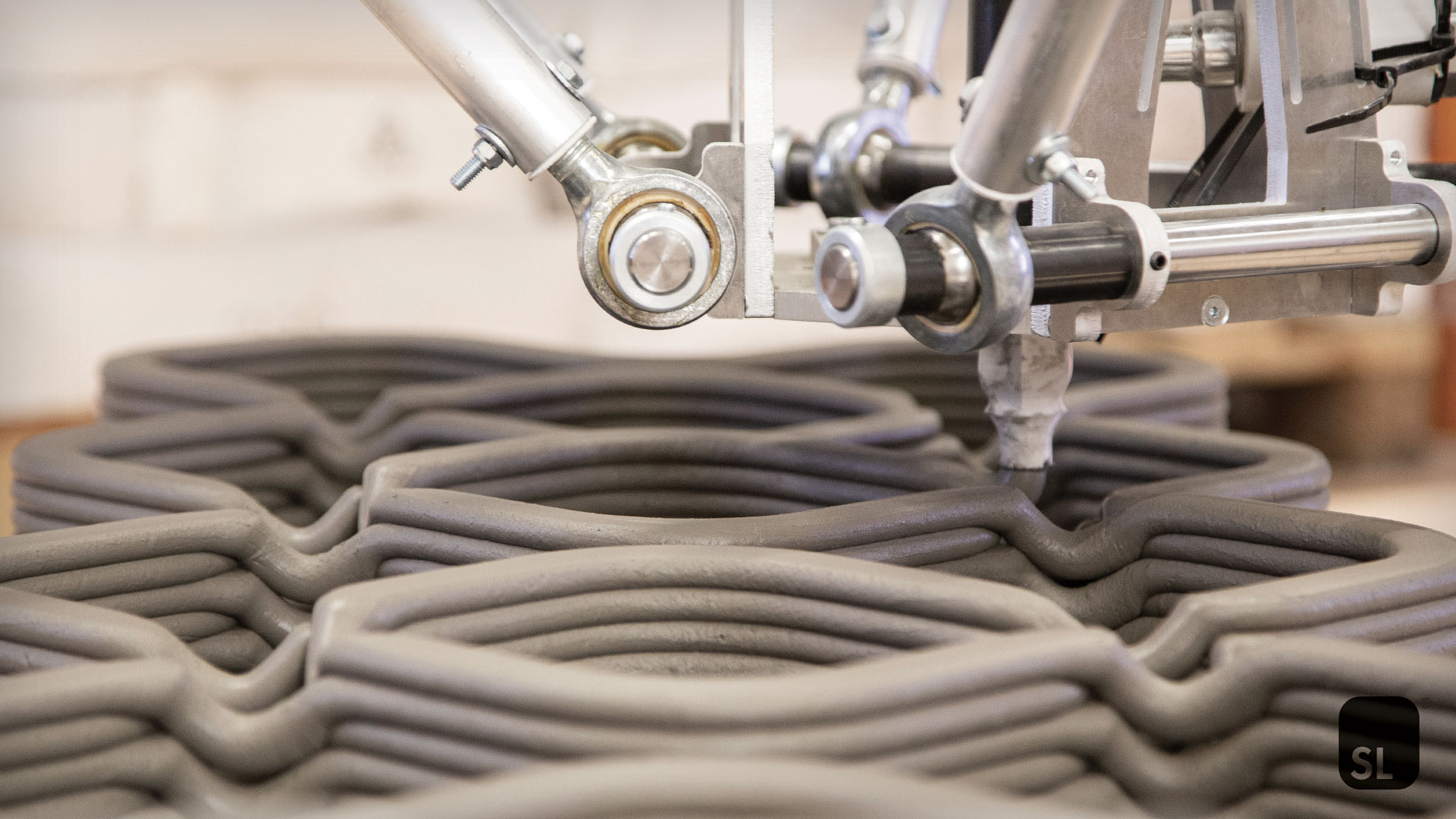3D printed material