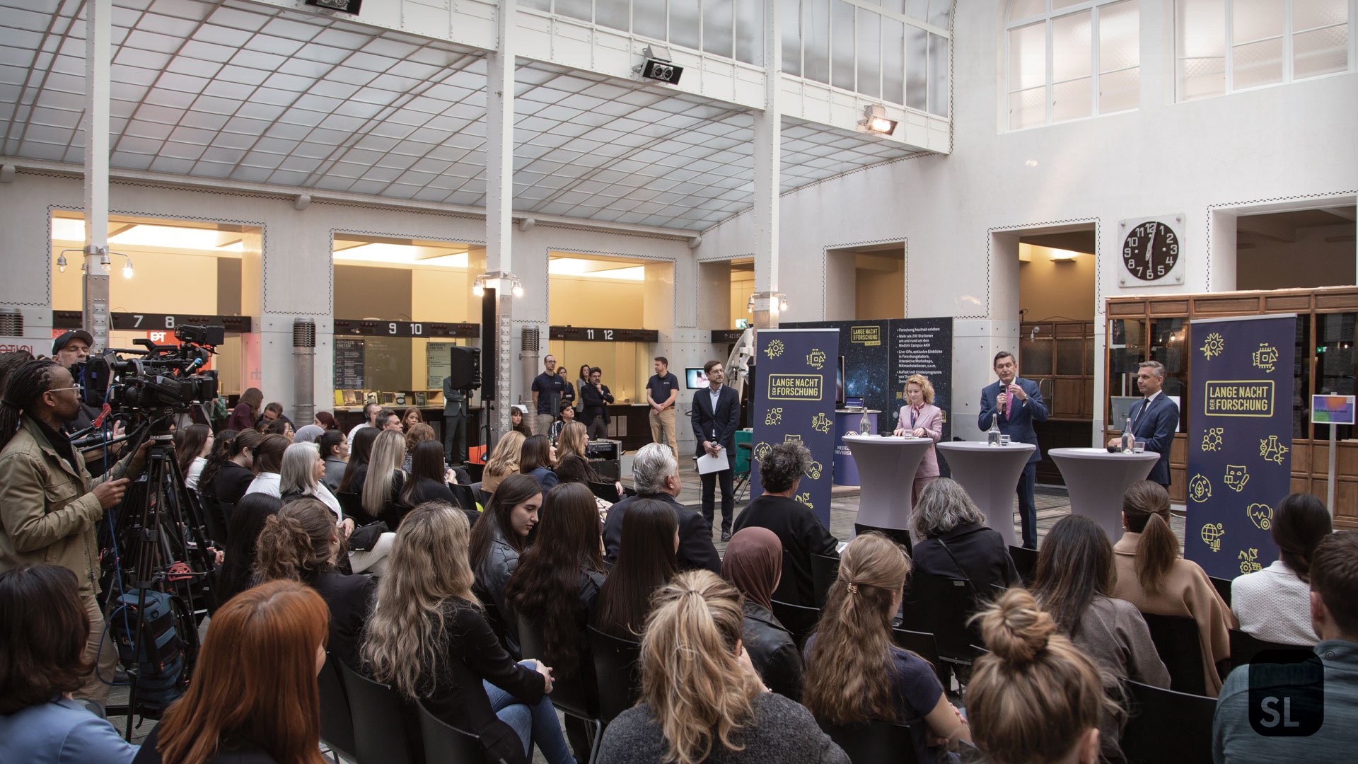 Press conference for Lange Nacht der Forschung